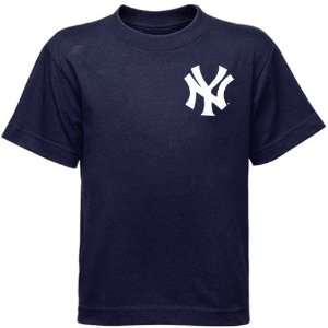 New York Yankees Preschool Navy Blue Team Wordmark T shirt 