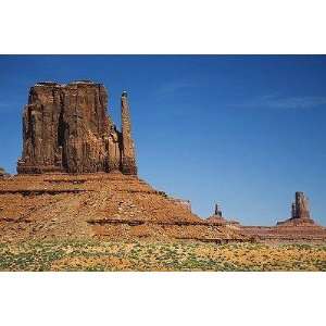  Buttes in Monument Valley   Peel and Stick Wall Decal by 