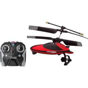   Electric Helicopter Ready To Fly 2 in 1 Vehicle, Red 