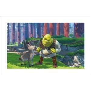Shrek and Donkey in the Woods   Shrek by DreamWorks Animation . Art 