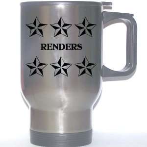  Personal Name Gift   RENDERS Stainless Steel Mug (black 