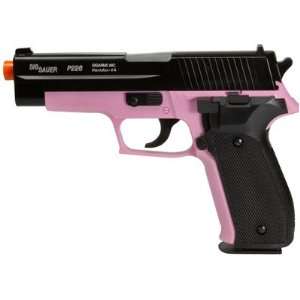  SIG Sauer SP226 Airsoft Pistol, Pink/Black airsoft gun 