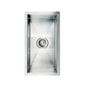    Inch Commercial Single Bowl Undermount Sink, Brushed Stainless Steel