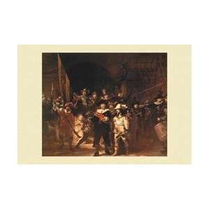  The Night Watch 12x18 Giclee on canvas