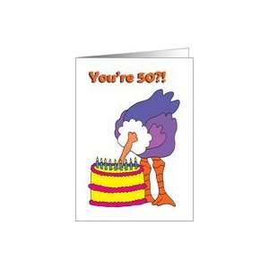  50th Birthday   Hide Your Excitement Card Toys & Games