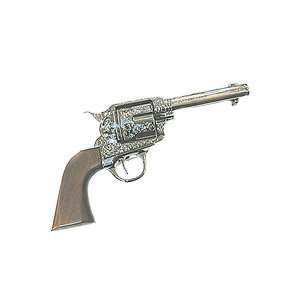  Revolver Cowboy, engraved wooden grip, iron Everything 