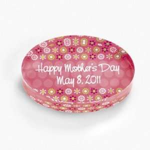  Personalized Darling Daisy Oval Paperweight   Office Fun 