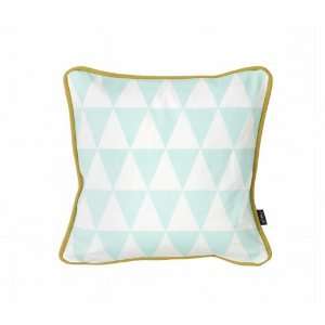  Ferm Living Organic Mint Little Geometry Pillow
