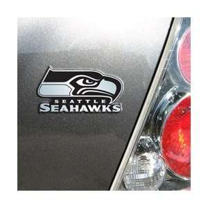    Seattle Seahawks Silver Auto Emblem *SALE*