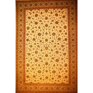  13x19 Hand Knotted Tabriz Persian Rug   132x199