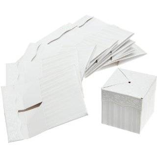 50 pcs 2x2x2 clear plastic tuck top pvc boxes 50
