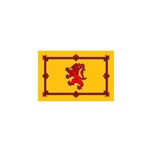  Scotland Flag with Lion, 4 x 6, Cotton Patio, Lawn 