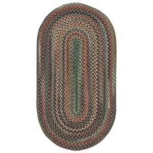  Rugs Sherwood Forest Braided Rug   Pine Wood, 3 ft. Round Home