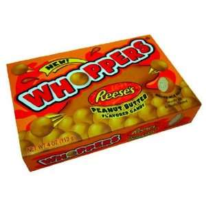 Reeses Whoppers Box 4 oz. (Pack of 12)  Grocery & Gourmet 
