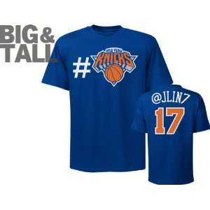 Jeremy Lin New York Knicks Big & Tall Twitter T Shirt  