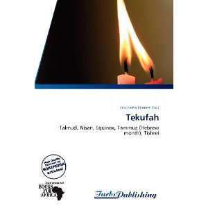  Tekufah (9786138811381) Erik Yama Étienne Books