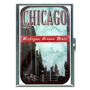  Chicago, Michigan Avenue Mints ID Holder, Cigarette Case 