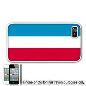  Yugoslavia Flag Apple Iphone 4 4s Case Cover White 