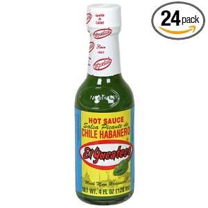 Yucateco Green Sauce, 4 Ounce Bottles (Pack of 24)  