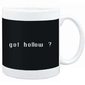  Mug Black  Got hollow ?  Adjetives