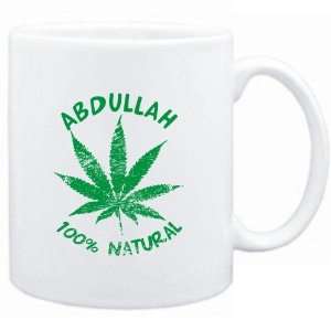  Mug White  Abdullah 100% Natural  Male Names Sports 