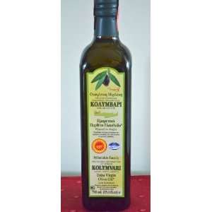 Kolymvari Extra Virgin Olive Oil 750 mL (Koroneiki Olives)  