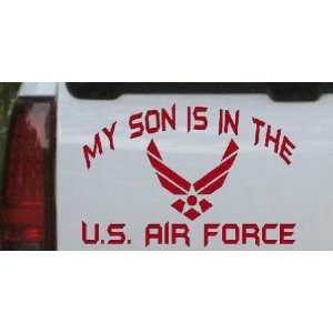 32.3in    My Son Is In The U.S. Air Force Decal Military Car Window 