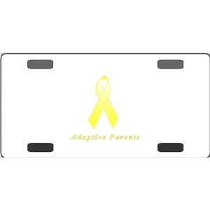  Adoptive Parents Awareness Ribbon Vanity License Plate 