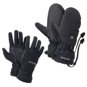  Marmot Snowdrift 3 1 Mitt (Black)   XL