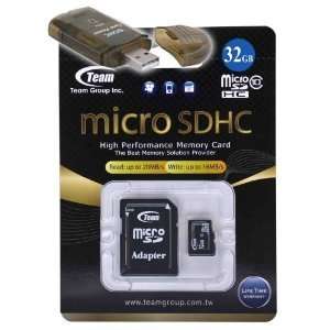 32GB Class 10 MicroSDHC Team High Speed 20MB/Sec Memory Card. Blazing 