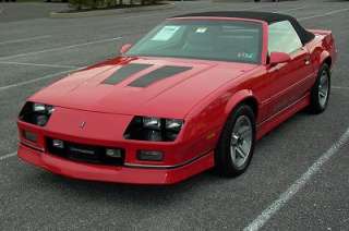 The Camaros third generation was a complete technical departure from 