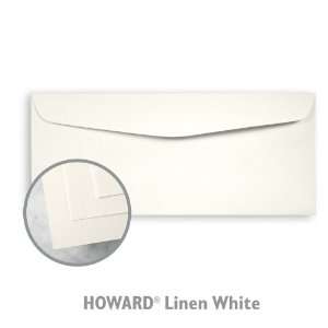  HOWARD Linen White Envelope   2500/Carton