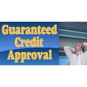    3x6 Vinyl Banner   Guaranteed Credit Approval 