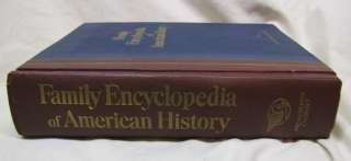 Family Encyclopedia of American History Readers Digest Book  