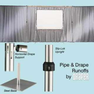 Draper Pipe & Drape 30ft Section Free Standing  