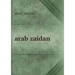  arab zaidan arab_zaidan Books