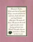 SISTERs IN LAW God made FRIENDs poems verses plaques items in WRITER 