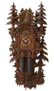   FOREST CUCKOO CLOCK HAND CARVED BY ROMBACH AND HAAS NEW TODAY  