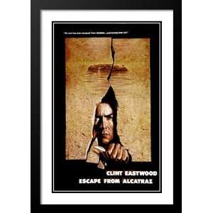  Escape from Alcatraz Framed and Double Matted 20x26 Movie 