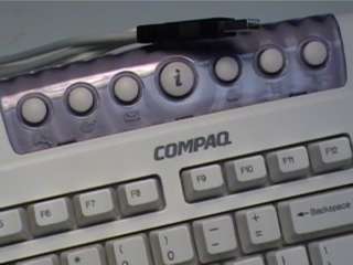 COMPAQ USB Keyboard White 234677 007 KU 9978 239919 001  