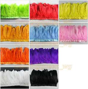 Swan shoulder feather 6 7in 50p color&quantity optional  