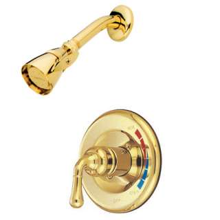 New Polished Brass Shower Faucet Fixture   Shower Only   KB632SO 