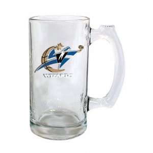   Washington Wizards Beer Mug 3D Logo Glass Tankard