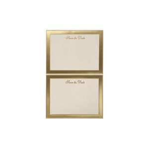  Save the Date Cards Gold Border 