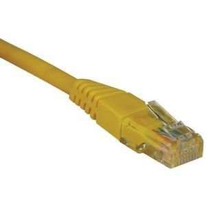  Tripp Lite Cat5e Patch Cable. 3FT CAT5E YELLOW PATCH CORD 