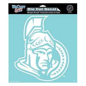  Ottawa Senators Die Cut Decal   8x8