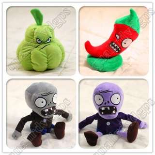 8pcs Set Plants Vs Zombies Stuffed Soft Plush Toy Doll  