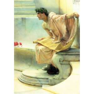  A reading of Homer detail 2 by Alma Tadema canvas art 