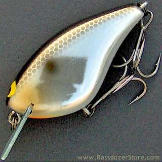 Jackall Bling 55 ~ Flat Sided Crankbait ~ Chrome Shad. Note that the 