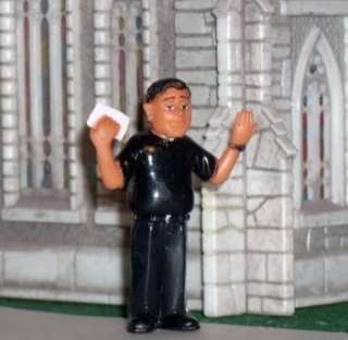 Parish Priest Figure for O Plasticville & Lionel O/027  